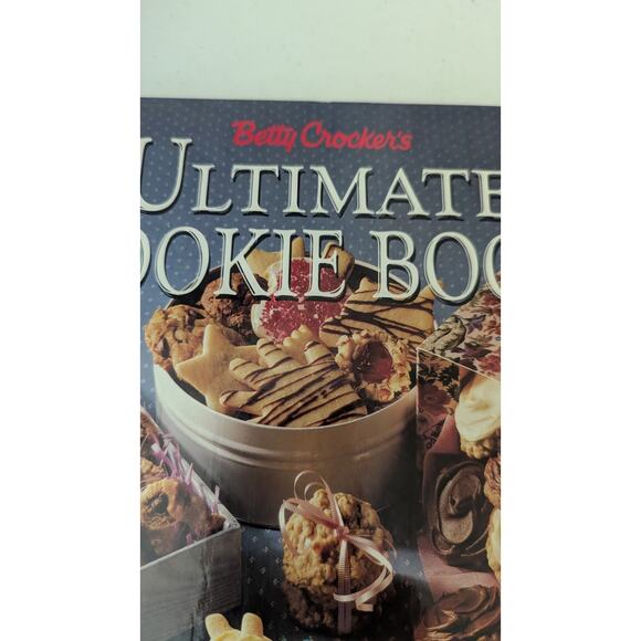 Vintage Betty Crocker Ultimate Cookie Recipe book hardback baking cookbook - Picture 7 of 8
